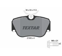 Brake pads 2105503 TEXTAR for MERCEDES-BENZ 190