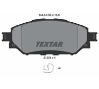 TEXTAR 2123401 Brake pad set