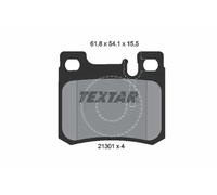 Brake pads 2130103 TEXTAR for MERCEDES-BENZ 190 124 Saloon E-CLASS 124 Coupe