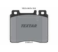Brake pads 2130304 TEXTAR for MERCEDES-BENZ S-CLASS S-CLASS Coupe