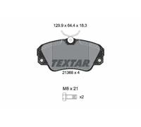 Brake pads 2136801 TEXTAR for OPEL SENATOR B OMEGA B OMEGA B Estate