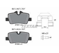 TEXTAR 2142101 Brake pad set