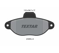 Brake pads 2143602 TEXTAR for FIAT ZASTAVA