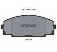 Brake pads 2146801 TEXTAR for TOYOTA HIACE III Bus REGIUS IV MPV HIACE IV Bus