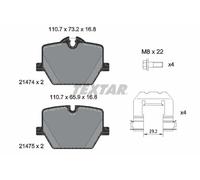 Brake pads 2147401 TEXTAR for BMW TOYOTA ALPINA