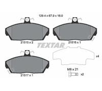 Front Textar Brake Pad Set - 2151503