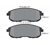 Brake pads 2156201 TEXTAR for NISSAN MAXIMA / MAXIMA QX V TIIDA Hatchback JUKE