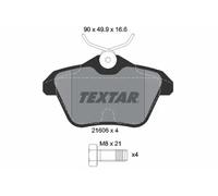 TEXTAR 2160601 Brake pad set