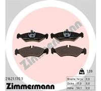 ZIMMERMANN 21621.170.1 Brake pad set