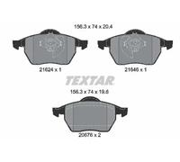 Front Brake Pad Set Not Prepared For Wear Indicator For Audi A4 VW Passat TEXTAR