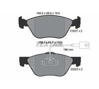 Brake pads 2163702 TEXTAR for ALFA ROMEO 166