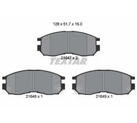 TEXTAR 2164701 Brake pad set
