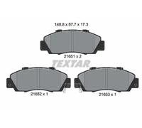 Textar Front Brake Pads fits Rover 600 Honda Legend Prelude Accord NSX Shuttle