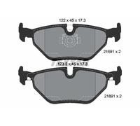 Textar Rear Brake Pads fits BMW 5 Series Alpina B10 2169103