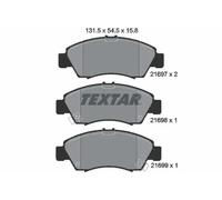 Brake pads 2169701 TEXTAR for HONDA CIVIC MK V Hatchback CIVIC MK V Saloon CAPA