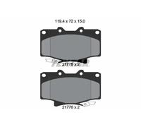 BRAKE PAD SET DISC BRAKE FOR TOYOTA LAND/CRUISER/80/Hardtop/FRP/Top/PRADO 4.2L