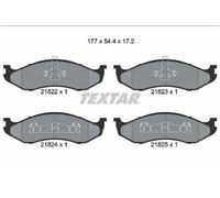 Textar 2182202 Brake Pad Set, Disc Brake