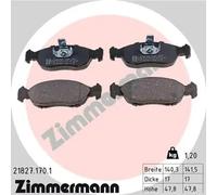 ZIMMERMANN 21827.170.1 Brake pad set