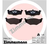 ZIMMERMANN 21866.170.1 Brake pad set