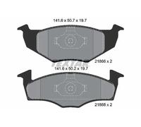 Brake pads 2186603 TEXTAR for VW SEAT