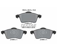 Textar Front Brake Pads fits VW Transporter/Caravelle Transporter Kombi 2188302