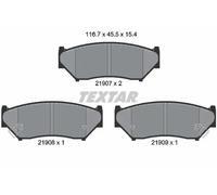 For Suzuki Genuine OE Textar Brake Pads Full Set Of 4 Front 2190701