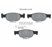 TEXTAR 2193002 Brake Pads Set Front for Brava Bravo Marea Delta