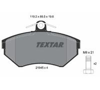 TEXTAR 2194503 Brake pad set