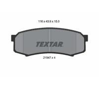 Brake pads 2194701 TEXTAR for TOYOTA MITSUBISHI