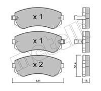 BRAKE PAD SET DISC BRAKE 22-0304-0 FOR NISSAN PATROL/GR/V/Wagon/IV/Station/Mk