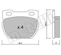BRAKE PAD SET DISC BRAKE 22-0354-1 FOR LAND ROVER DEFENDER/Station/Wagon/SUV