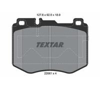 For Mercedes Genuine OE Textar Brake Pads Full Set Of 4 Front 2206101