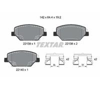 TEXTAR 2213901 Brake pad set