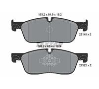 Textar Brake Pad Set 2214501 Disc Brake Pads
