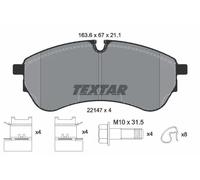 Brake pads 2214701 TEXTAR for VW MAN