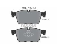 Brake pads 2230201 TEXTAR for JAGUAR LAND ROVER
