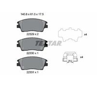 TEXTAR 2232901 Brake pad set