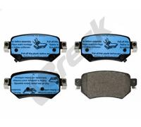 Brake pads 22349 00 704 00 BRECK for MAZDA 6 Saloon 6 Estate