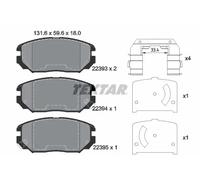 Textar Brake Pad Set 2239301