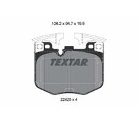 Brake pads 2242501 TEXTAR for BMW TOYOTA ALPINA
