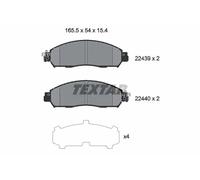 TEXTAR 2243903 Brake pad set
