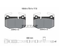 TEXTAR 2254201 Brake pad set
