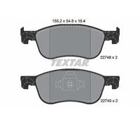 Textar Brake Pad Set 2274801, Disc Brake