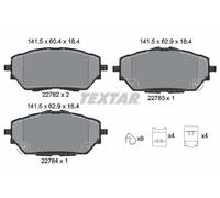 TEXTAR 2278201 Brake pad set