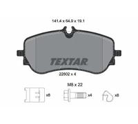 Brake pads 2280201 TEXTAR for VW MAN