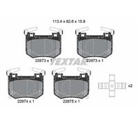 TEXTAR 2287301 Brake pad set