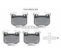 TEXTAR 2287301 Brake pad set