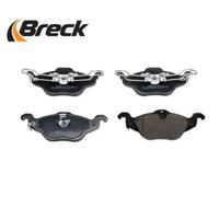 Brake pads 23063 00 702 10 BRECK for OPEL CHEVROLET
