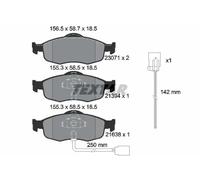 Brake pads 2307104 TEXTAR for FORD GRANADA Mk III GRANADA Mk III Saloon COUGAR