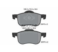 TEXTAR 2307303 Brake pad set